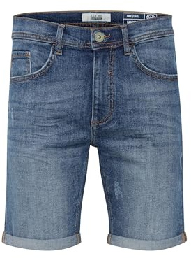 Blend BHLuke Herren Jeans Shorts Kurze Hose, M, Denim Lightblue (76200)