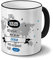 printplanet Tasse mit Namen JENA - Motiv Kein Mann ist Perfekt, Aber... - Namenstasse, Kaffeebecher, Mug, Becher, Kaffeetasse - Farbe Schwarz