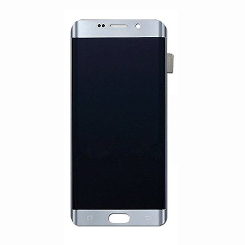 Pantalla LCD digitalizador táctil de Repuesto para Samsung Galaxy S7 Edge G935A G935V G935P G935T G935F (Plateado)