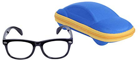 Kinder Blaulichtfilter Brille Computerbrille Gamingbrille Ohne Stärke UV Blockieren TR90 Rahmen Jungen & Mädchen Alter 2-6