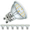 EACLL Ampoule LED GU10 Blanc Neutre 4.9W Remplace Halogène 75W, Lot de 6, 585 Lumens 4000K Non Dimmable, Projecteur sans Scintillement, Large Faisceau 120° Spot, AC 230V Lampe à Réflecteur