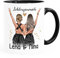 SpecialMe® Tasse beste Freundin Geschenk Geburtstag Weihnachten persönlich personalisiert Freundschaft Best Friends Inner-Schwarz Keramik-Tasse