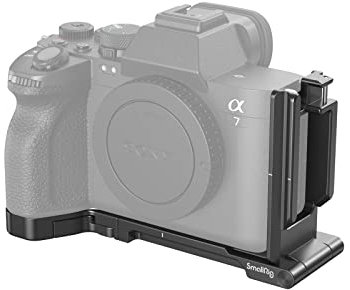 SMALLRIG Faltbare L-Halterung für Sony A7R V / A7 IV / A7S III, L-Bracket Faltbare Seitenplatte für Arca-Swiss, unterstützt den schnellen Wechsel zwischen horizontaler und vertikaler Aufnahme - 3984