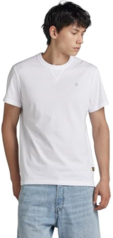 G-STAR RAW Herren Nifous T-Shirt, Weiß (White D24449-336-110), L