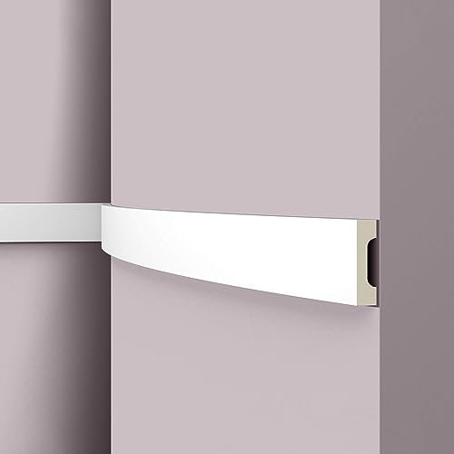 WD2 FLEX WALLSTYL Wandleiste - 70 x 15 x 2000 mm - NOËL & MARQUET - eine Marke von NMC - Polyurethan