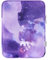 MoKo 12.9 Inch Tablet Sleeve Fits 13 Inch New iPad Pro M4 & Air M2 2024, iPad Pro 12.9 M2&M1, Galaxy Tab S8+/S9+ 12.4, Polyester Bag Fit with Apple Pencil or Smart Keyboard, Purple Starry Sky