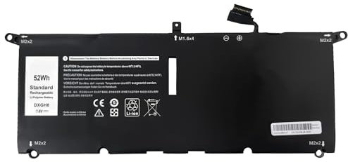 Laptop Akku DXGH8 H754V G8VCF P82G für Dell XPS 13 9370 9380, Inspiron 13 7000 7390 7391 2-in-1, 5390 5391 7490, Latitude 3301 E3301 Vostro 5390 5391