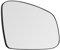 SENZEAL Spiegelglas Rechts Beifahrerseite Beheizbar mit Trägerplatte für Smart Fortwo W453 2014-2020 A0998116600 A0998116400 Außenspiegel Glas Ersatz (Rechts)