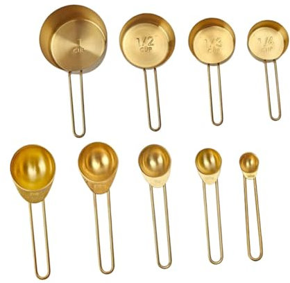 Mikinona 1set Misurini Professionali Inossidabile Per e Include Cucchiai e Tazze Dosatrici Per Controllare Porzioni e Ingredienti Precisi Per e