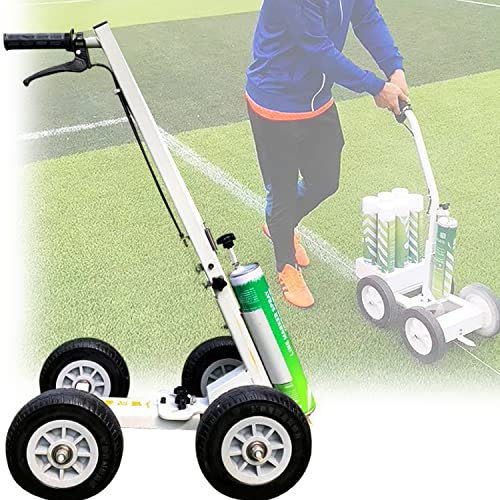IUBGFTO Line Marker Machine,Hand-Push Lane Marking Applicator,Lane Marking Applicator with Width Adjustment,for Schools, Sports Surfaces