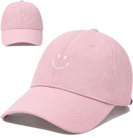 Century Star Baseballkappe für Herren und Damen Stylische Basecap Damen Kappe für jeden Anlass Unisex Sonnenmütze Rosa