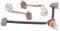 Kit de escobillas de carbón for Motor de Arranque de Motocicleta, Compatible con Motores de 11 HP a 18 HP (393499, 497401, 494198, 494990, 1972-2002, 7 HP a 18 HP, 390838, 391423)
