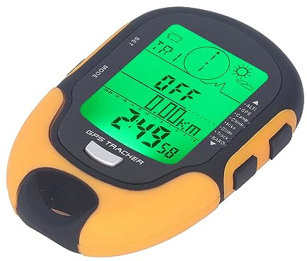 Jelquix Termometro Barometro Altimetro GPS Elettronico per Campeggio All'aperto Arrampicata Escursionismo, Misuratore Multifunzionale Impermeabile