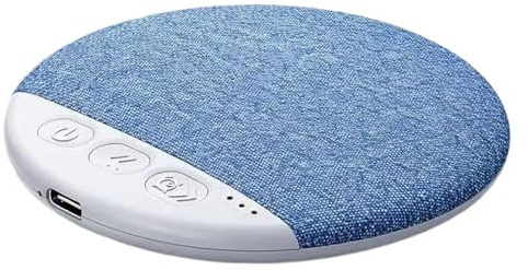 Pillow Speaker, Pillow Speaker for Sleeping, Mini Portable Under Pillows Speakers with White Noise Timer Wireless Sleep Aid with Stereo Bass Private Sleep Headphones for Side Sleeper Adult Kid