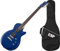 LTD GUITARS E-Gitarre LTD EC-10 Blau mit Deckel EC10KIT-BLUE