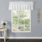 Laura Ashley Home 222802 Annabella Volant, 218,4 x 38,1 cm, Weiß