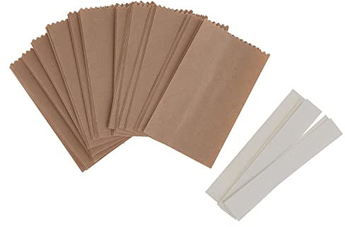 Rico Design Papiertüten Sterne-Set klein Braun Papiersterne Sterne Papierbasteln