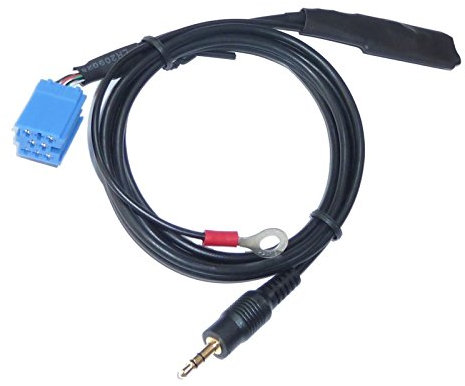 Adapter Universe - Câble auxiliaire - Interface d'adaptation pour autoradio - Prise Jack de 3,5 mm