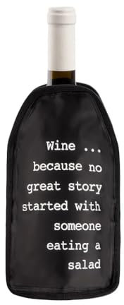Balvi Great Story Refroidisseur de vin Couleur Noir Nylon