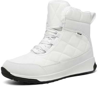 Scarpe Invernali Donna Foderato Caldo Stivali da Neve Antiscivolo Inverno Scarpe da Trekking Taglia 37-42