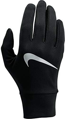Nike Womens Lightweight Tech 360 Running Gloves Black/Black/Silver S
