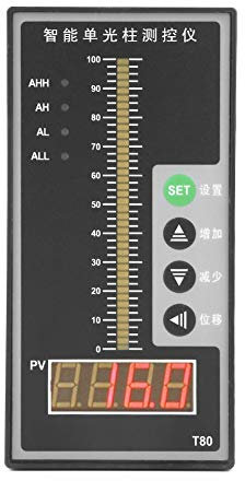 Fafeicy Füllstandsmesser-Drucksensor, AC220V 4-20mA Intelligenter Druckregler, Lichtsäulen-Füllstandsmessumformer, Füllstandssensor
