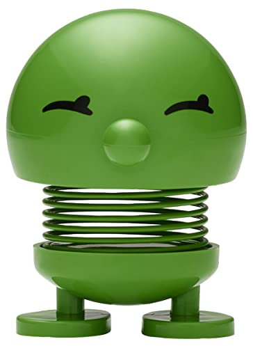 Hoptimist Bimble Wackelfigur & Glücksbringer, Skandinavische Deko Figuren für Wohnzimmer, Schreibtisch, Büro, Bürodeko & Lustige Kleine Geschenke, 4,5 x 5,8 x 6,6 cm, Small, Grün