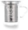 Quid Serenia Taza Vidrio Filtro Inox 35cl Boro Apto Congelador No Apto Microondas Reciclable
