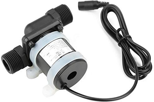 Tyenaza DC 12V Mini Bomba de Agua, Mini Bomba de Sistema de NebulizacióN AeroponíA, Mini DC Circulante Boost Bomba de Agua, Bomba de Circulación de Refuerzo para Calentador de Agua, -40 ℃ ~ 100 ℃