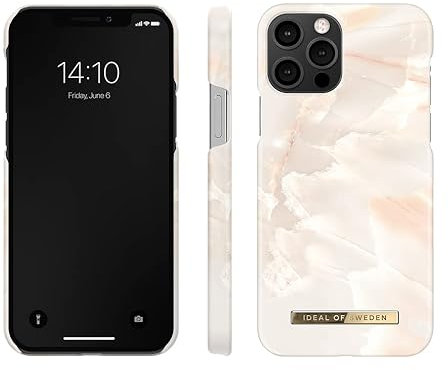 IDEAL OF SWEDEN IDFCSS21-I2061-257 - Fashion Case - Rose Pearl Marble - für Apple iPhone 12, Apple iPhone 12 Pro