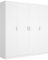 DEKIT - Armario de 4 puertas color Blanco 215x200x52 cm - Modelo MAXI