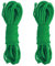 JeogYong Natürliche Jute-Schnur, 5 mm dick, Juteseil, farbiges Hanfseil, 3 Stränge, gedrehte Bastelschnur, robuste industrielle Verpackungsmaterialien für Gartenarbeit, Bündelung, 2 Stück, je 10 m