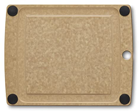 Victorinox Schneidebrett, All-in-One, Cutting Board S 29.2 x, 22.8 x, 0.6, Saftrille, Klingenschonend, Rutschfest, Spülmaschinengeeignet, Braun