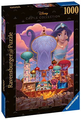 Ravensburger Disney Castles Jasmine 1000 Piece Jigsaw Puzzles for Adults and Kids Age 12 Years Up