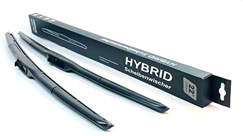 650mm 350mm HYBRID Black Edition Scheibenwischer Hakenbefestigung