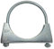 92mm Universal U Bolt Exhaust Clamps - Heavy Duty Clamp & Nuts (Pack of 2)
