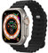 Astorgos Cinturino Ocean Compatibile con Apple Watch Ultra 2 49mm 45mm 44mm 42mm, Cinturino Sportivo di Ricambio in Silicone Morbido per iWatch Ultra SE Series 9 8 7 6 5 4 3 2 1, Nero