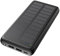 Batterie Externe Solaire 27000mAh, Hiluckey 15W Batterie Solaire Portable USB C Chargeur avec 3 Sorties, Charge Rapide Power Bank Solaire pour Smartphones, Tablette, Outdoor Camping