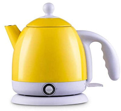 Bollitore da Viaggio Piccolo Bollitore Elettrico da Mini capacità per Ufficio Comodo,Giallo,A Present