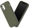 RhinoShield Case kompatibel mit [iPhone 12 mini] | SolidSuit - Stoßdämpfende & schlanke Schutzhülle mit Premium Finish - 3.5 Meter Fallschutz - Algengrün