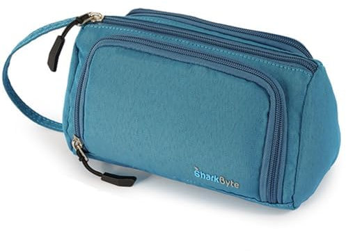 SharkByte Federmäppchen Stil 001, hellblau, Taschen-Organizer
