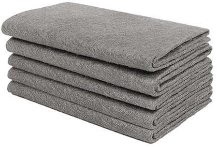 MAXQUU 5 Thick Cleaning Cloths, Shiny Wipes, Magic Cloths, Windows And Surfaces Are Easy To Clean Without Leaving Marks, Lint-Free (30x40cm).