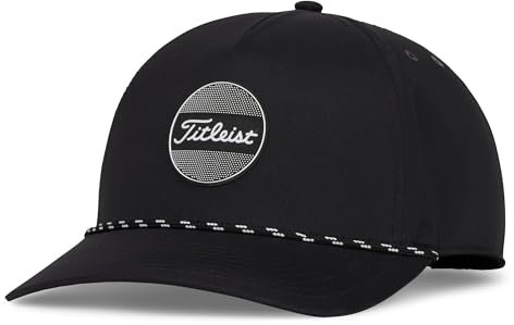 Titleist Junior Boardwalk Rope Cap Black/White