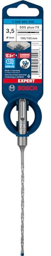 Bosch Professional Expert Hammer Drill Bit SDS-plus-7X, Diameter 3.5 mm