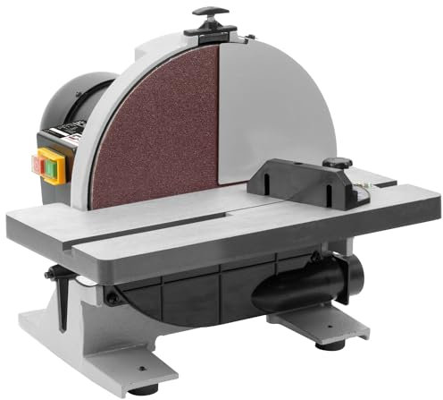 SIP 12 Disc Sander 305mm 800W Sanding Machine for Wood 1490RPM 410 x 175mm Table