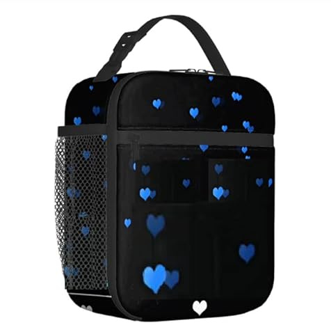 IFHDO Borsa Termica Per il Pranzo,Pochette Termica, Borsa Pranzo a Prova di Perdita, Borsa termica per bambini, Portatile Borsa Termica Pranzo al Sacco per picnic all'aperto scuola lavoro -A