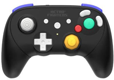 Retro Fighters BattlerGC Pro Series GameCube Controller Switch/PC/GameCube - Black