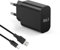 Ladegerät Kompatibel mit JBL Tuner 2, Go 3, Pulse 4, Tuner 2, Tuner XL, Xtreme 3 Bluetooth Lautsprecher 5V 2A Typ-C Ladekabel Zubehör Netzteil Schwarz