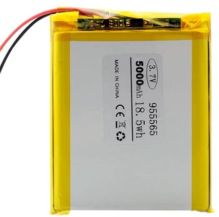 HUBATS 955565 3.7V 5000mAh 955465 Batterie pour MP3 PDA PSP GPS DVR Téléphone Mobile Pad Portable Tablette PC