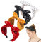 JSTHHTT 4 Bandeaux Larges avec Nœud Papillon et Oreilles de Lapin, Serre Tete Femme, Headband, Bandeaux Boho à Pois pour Femmes et Filles, Serre-Tête Rétro en Tissu, Accessoires de Cheveux Élégants